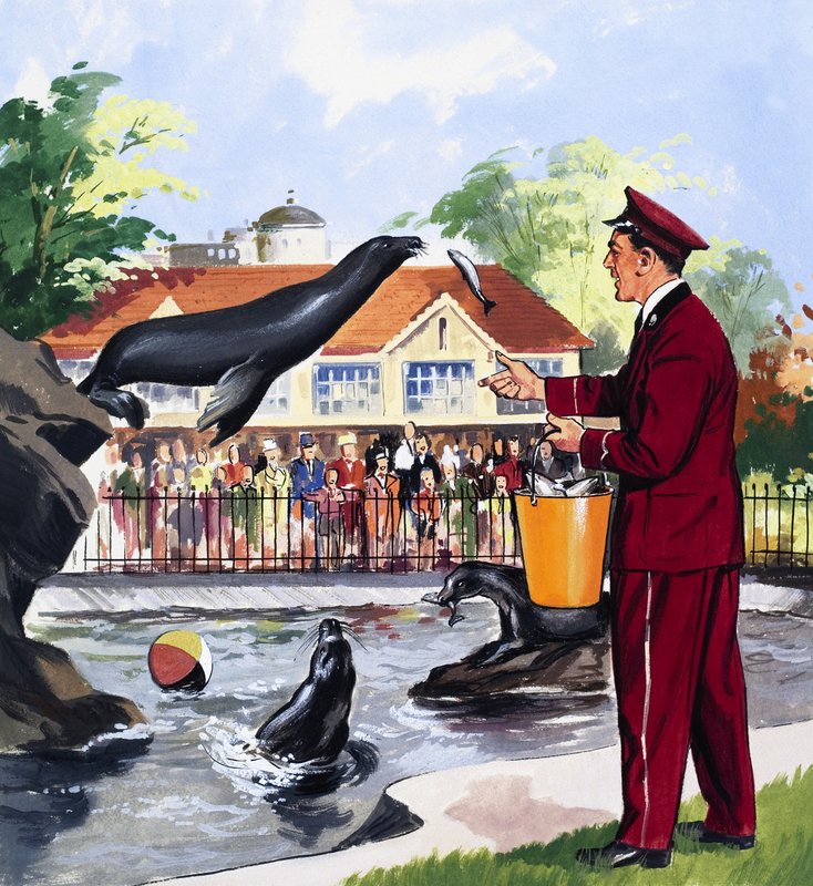 De Dierentuinverzorger door English School