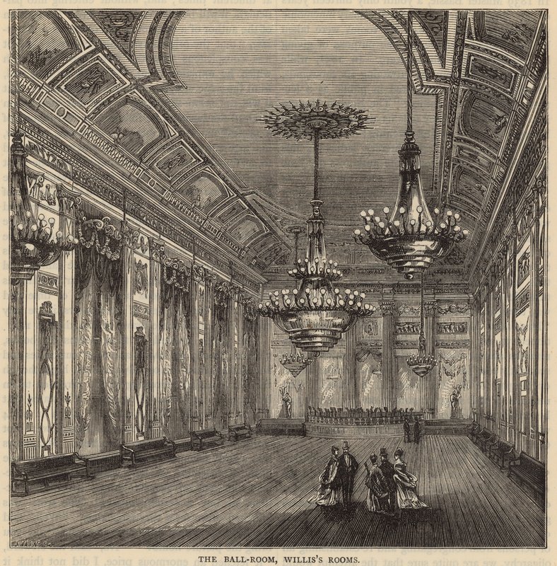 De balzaal, Williss Rooms door English School
