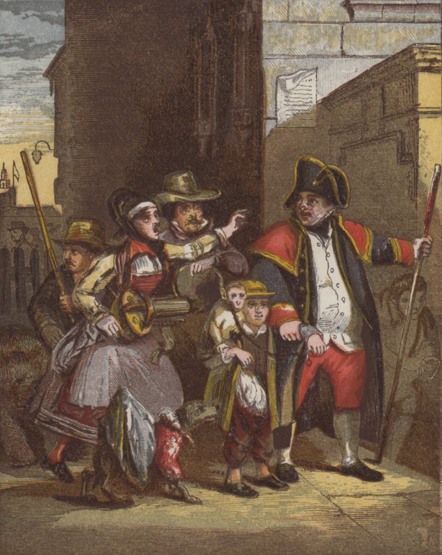 De koster van de parochie door English School