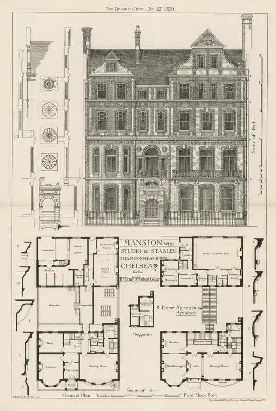 Het huis van Sir Robert Collier door English School