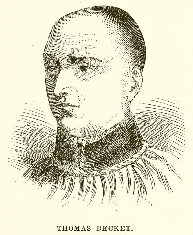 Thomas Becket door English School