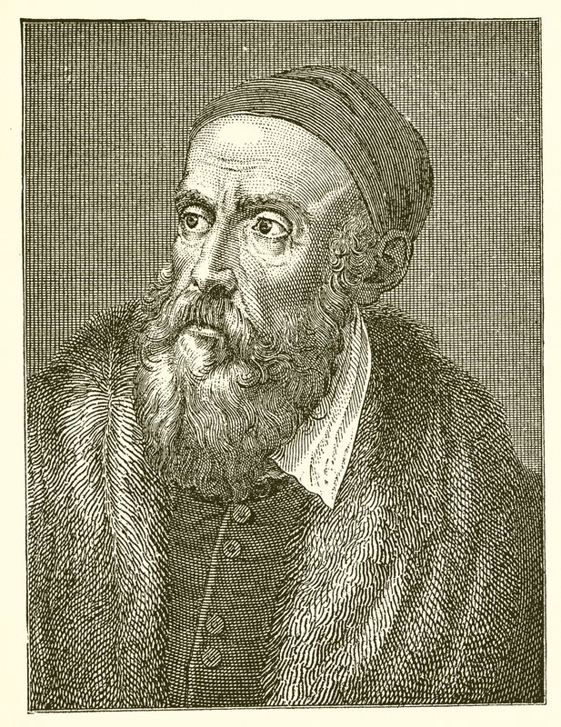 Titian door English School
