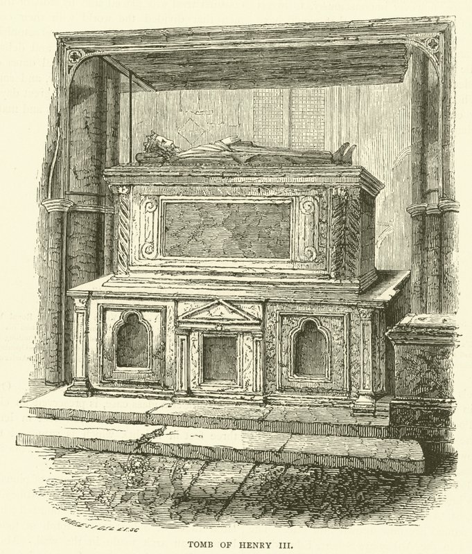 Graf van Hendrik III door English School