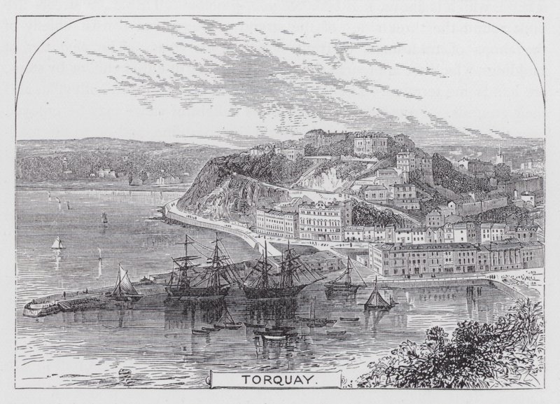 Torquay (gravure) door English School