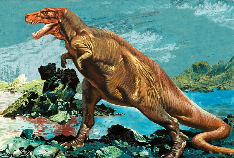 Tyrannosaurus Rex door English School