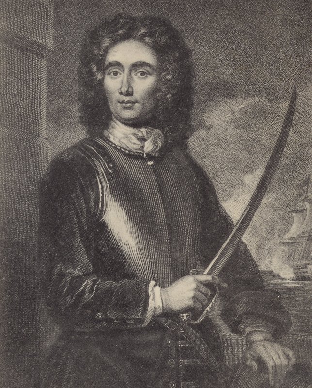 Vice-admiraal John Benbow door English School