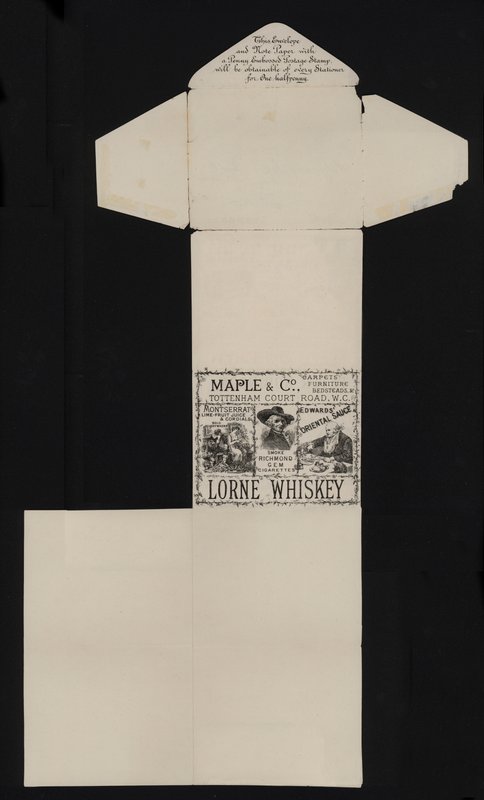 Victoriaanse halve penny poststationery door English School