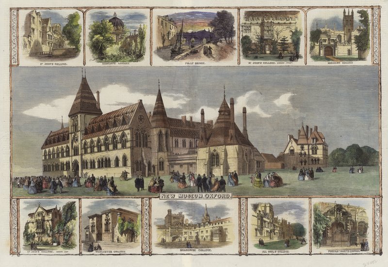 Zichten van Oxford door English School