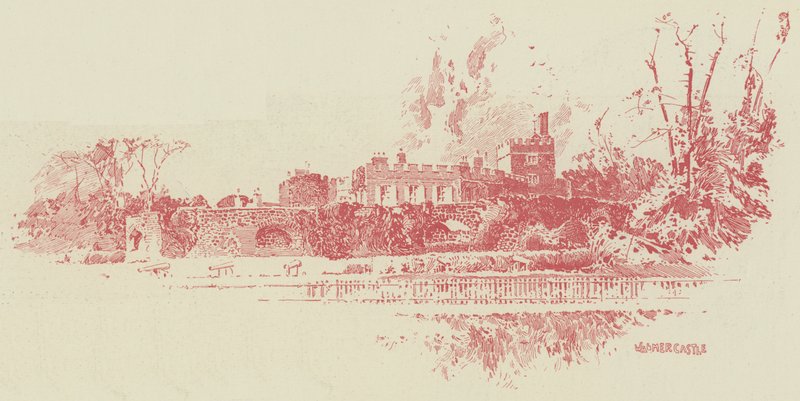 Walmer Castle (gravure) door English School