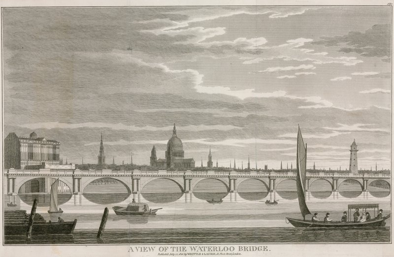 Waterloo Brug, Londen door English School