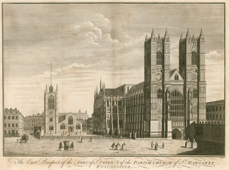 Westminster Abbey, Londen door English School