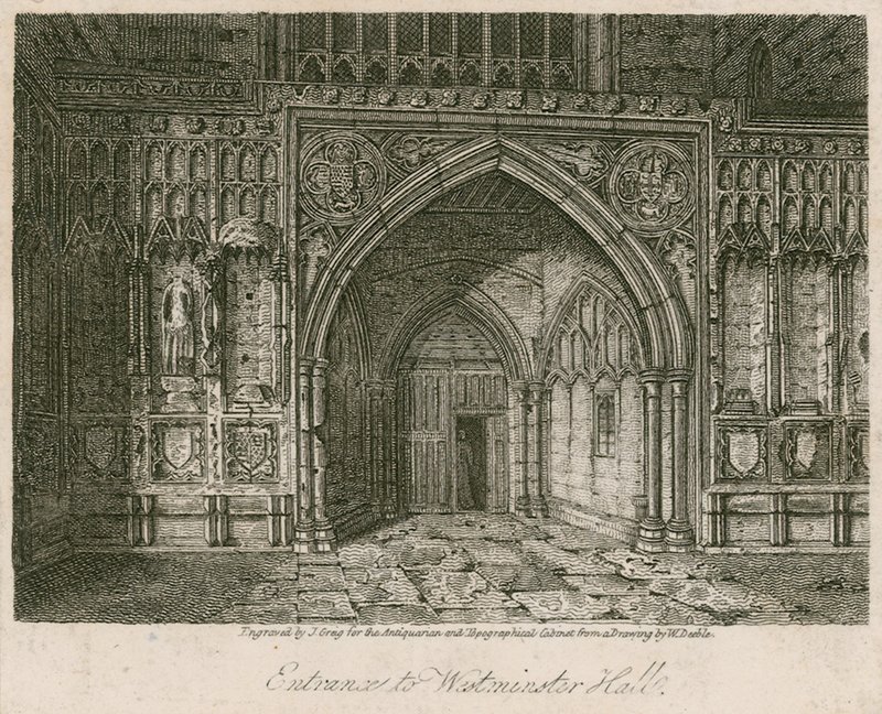 Westminster Hall door English School