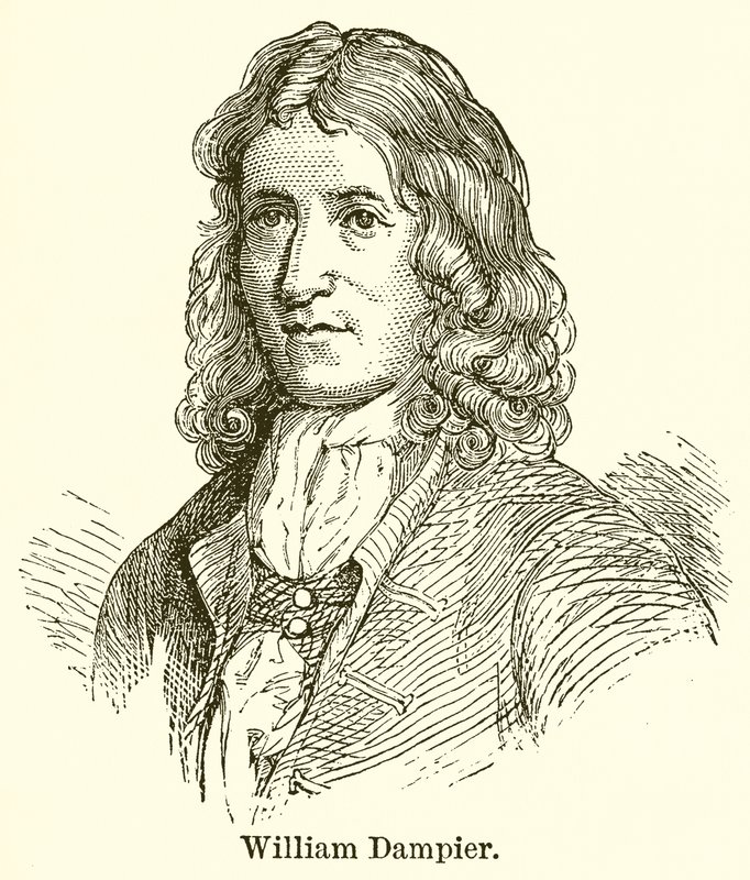 William Dampier door English School