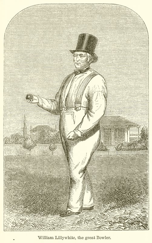 William Lillywhite, de Grote Bowler door English School