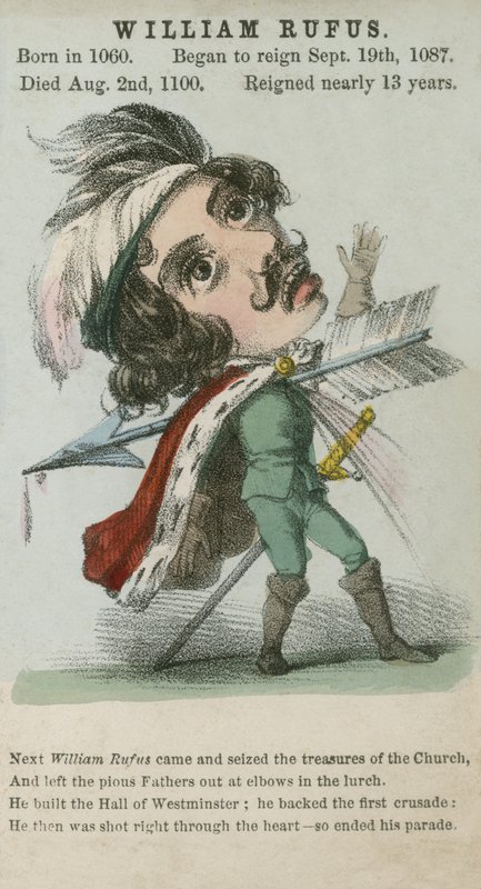 Willem Rufus, Koning Willem II door English School