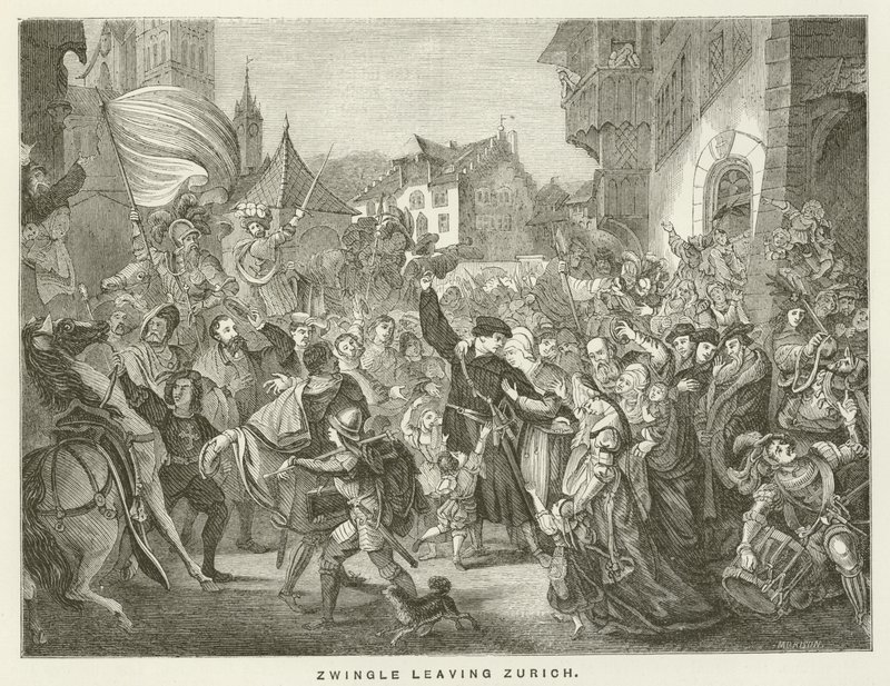 Zwingli Verlaat Zürich door English School
