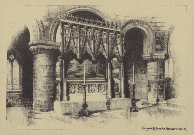 Graf van Rahere de Oprichter van Barts door Ernest Coffin