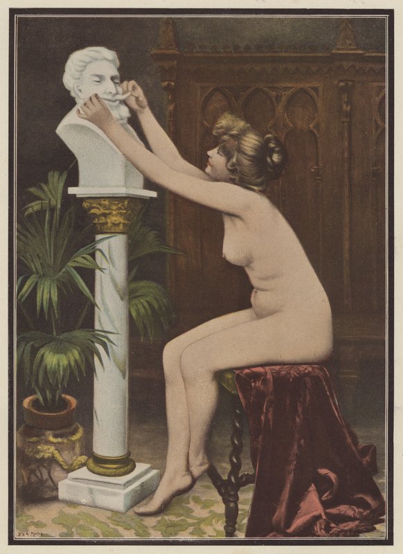 Vleierij door Ernest Chateignon
