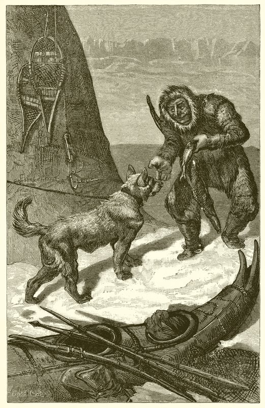 De Dief en de Hond door Ernest Henry Griset