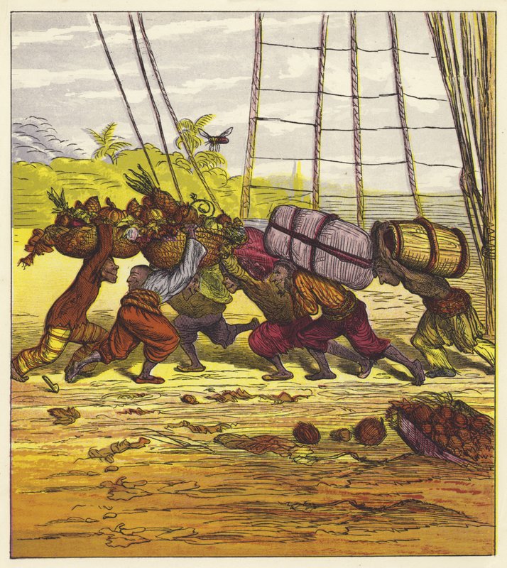 De drie jeugdige zeelieden door Ernest Henry Griset