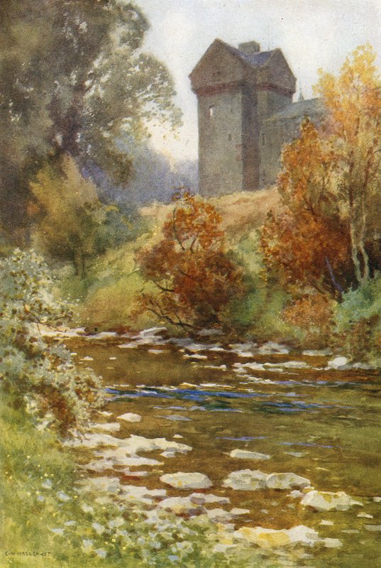 Branxholm Toren door Ernest William Haslehust