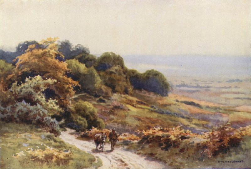 Burley Moor door Ernest William Haslehust