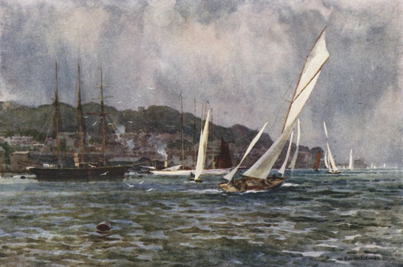 Cowes door Ernest William Haslehust