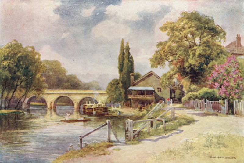 Maidenhead Brug door Ernest William Haslehust