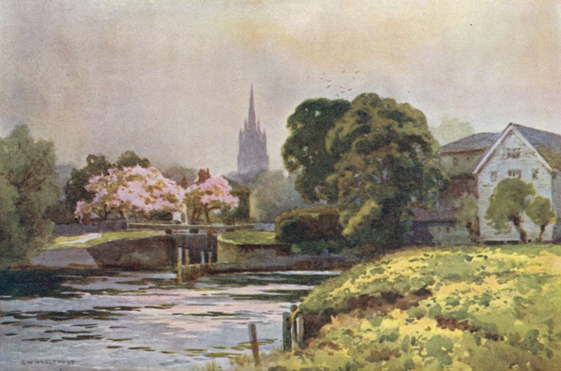 Marlow Lock door Ernest William Haslehust