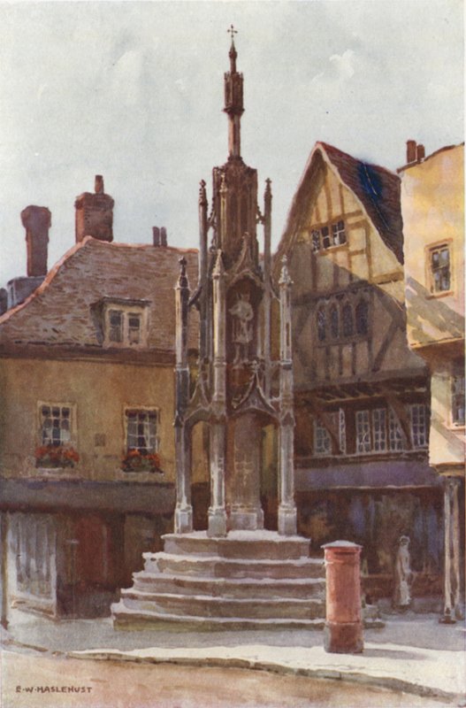 The Butter Cross door Ernest William Haslehust