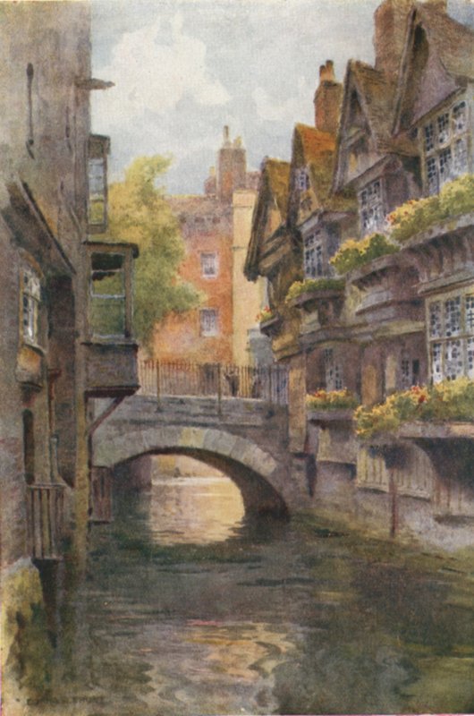 De Canterbury wevers (kleur litho) door Ernest William Haslehust