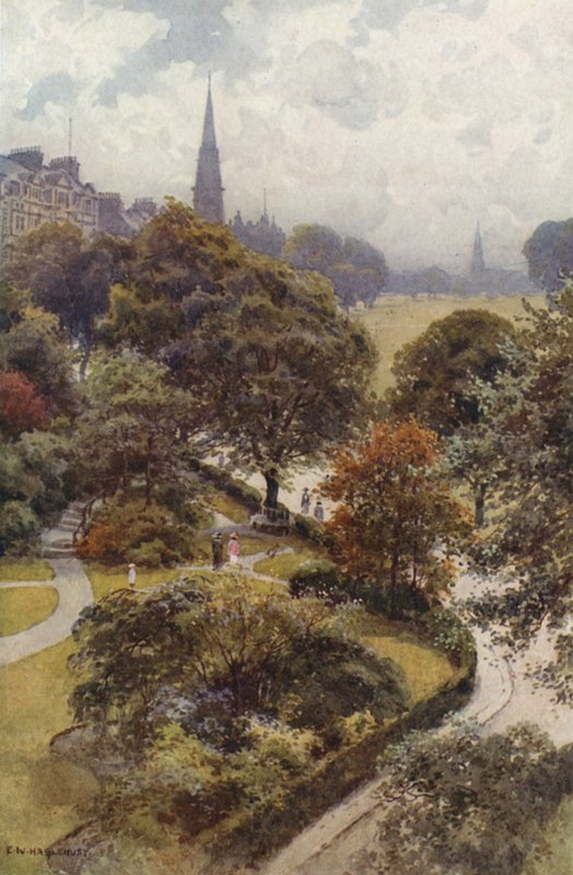 "The Stray", Harrogate door Ernest William Haslehust