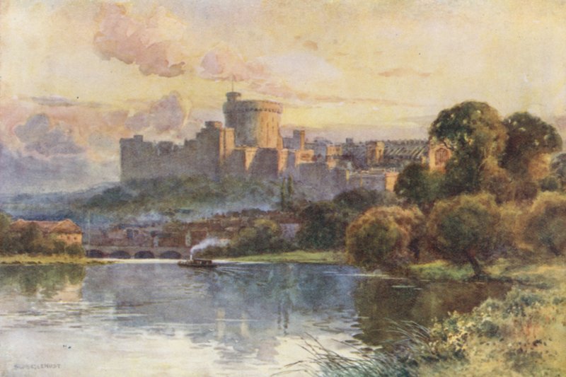 Windsor door Ernest William Haslehust