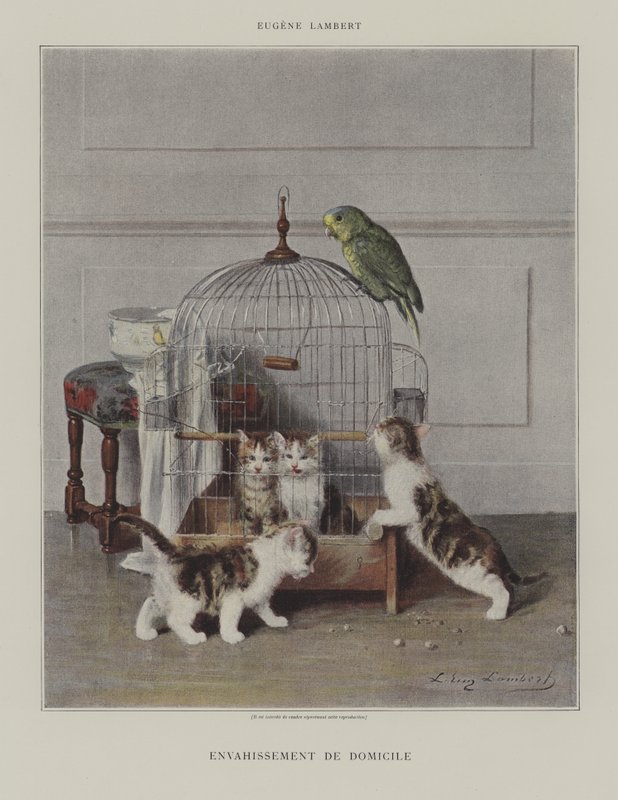 Huisinvasie door Eugene Lambert