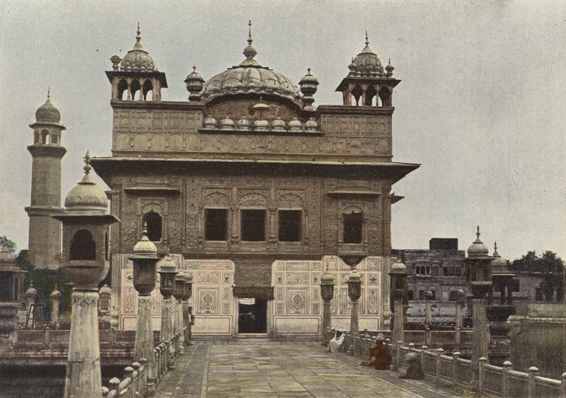 Amristir, Gevel van de Gouden Tempel door European Photographer