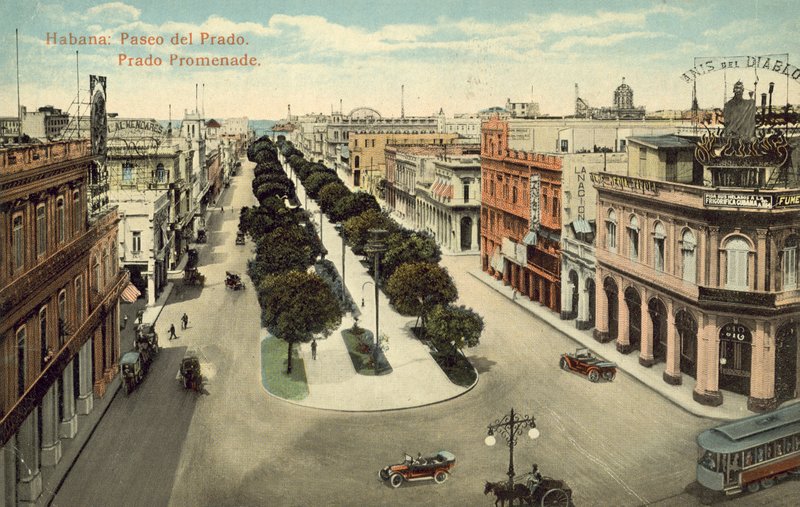 Havana, Cuba, Paseo De Prado, Prado Promenade door European Photographer