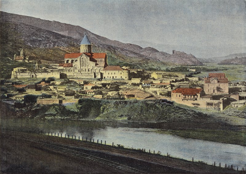 Mtskheta, de Kathedraal door European Photographer