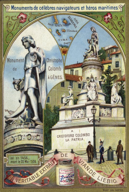 Monument voor Christoffel Columbus, Genua door European School