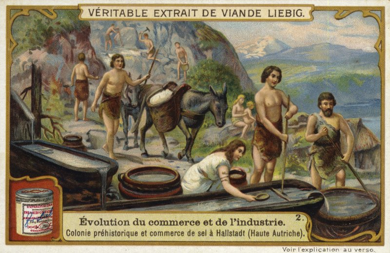 Prehistorische zoutkolonie, Hallstatt, Opper-Oostenrijk door European School