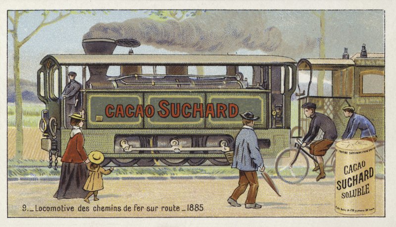 Wegspoorlocomotief, 1885 door European School