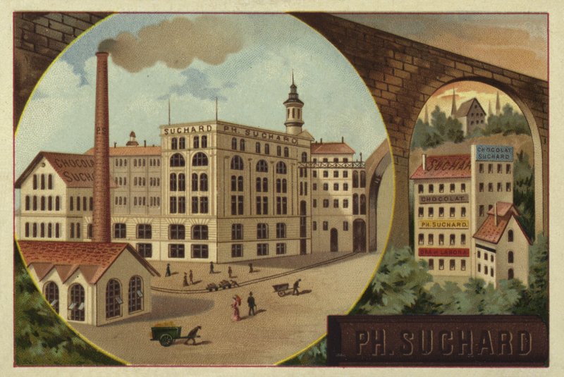 Suchard chocoladefabriek door European School
