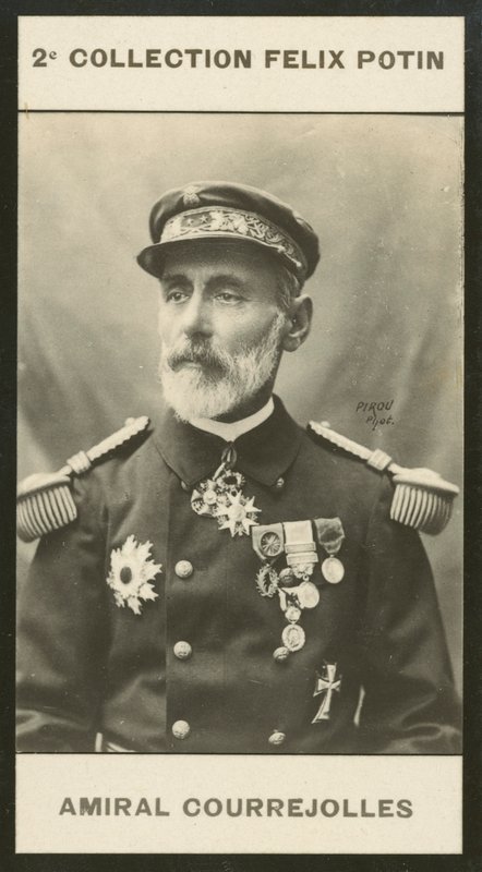Admiraal Charles-Louis-Theobald Courrejolles door European Photographer