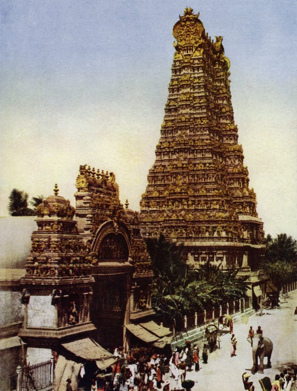 Een Indiase Tempel door European Photographer