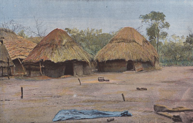 Dahomeense Hut, Noordelijke Regio door European Photographer