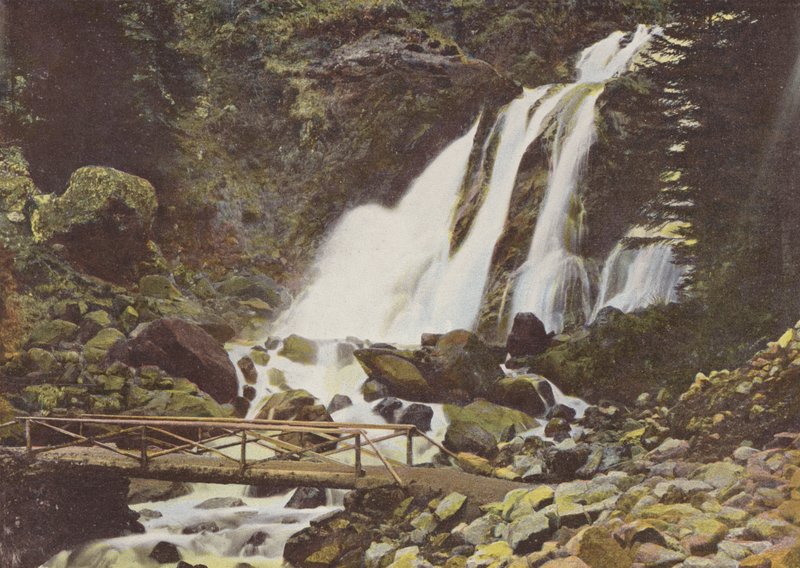 Cauterets, waterval van Lutour door European Photographer