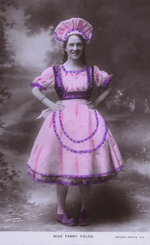 Fanny Fields, Amerikaanse theateractrice door European Photographer