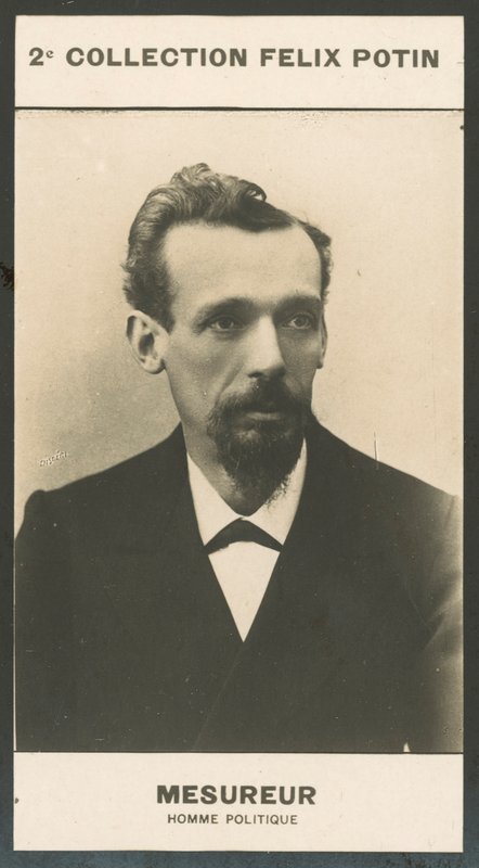 Gustave-Emile Mesureur, Politicus door European Photographer