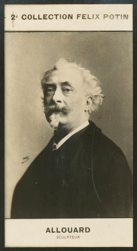 Henri-Emile Allouard, Beeldhouwer door European Photographer