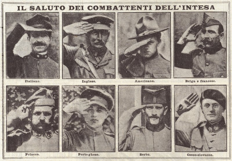 Il Saluto Dei Combattenti Dell