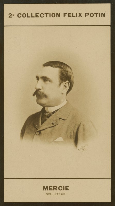 Marius-Jean-Antonin Mercie, beeldhouwer door European Photographer